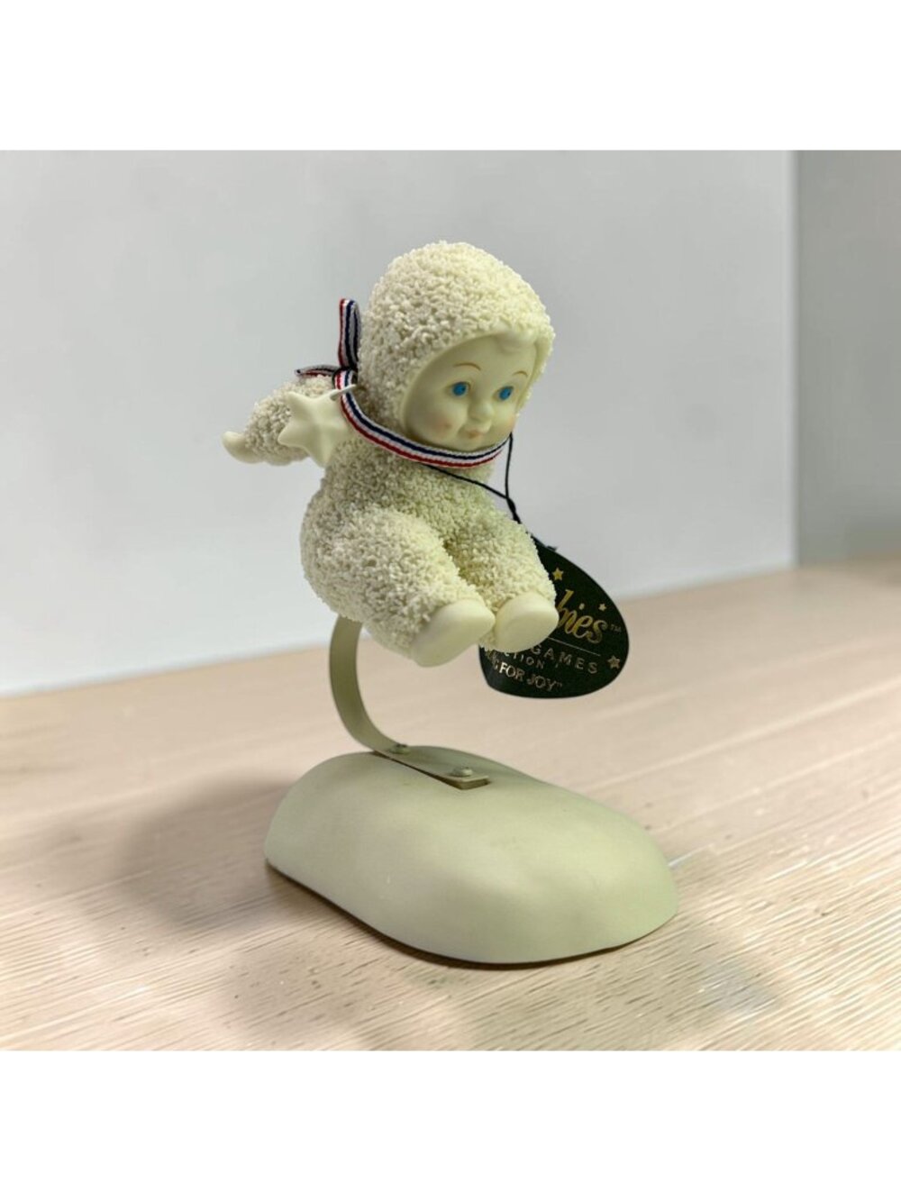 Snowbabies Department 56 Starlight Games "Jumping For Joy" 2003 Figurine In Box